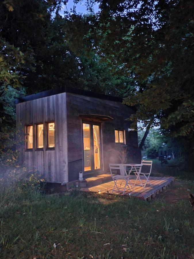 Ecolodge La Belle Verte Saint-M'herve Exterior photo